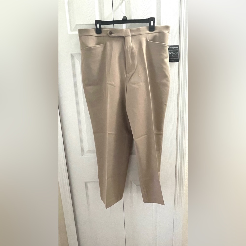 MEN'S BOTANY 500. SIZE 37S. STYLE # 19047-18 SLKBTF2 PANTS. NWT